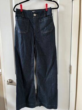 cult classic Maeve Colette wide leg high waist jeans (27T)